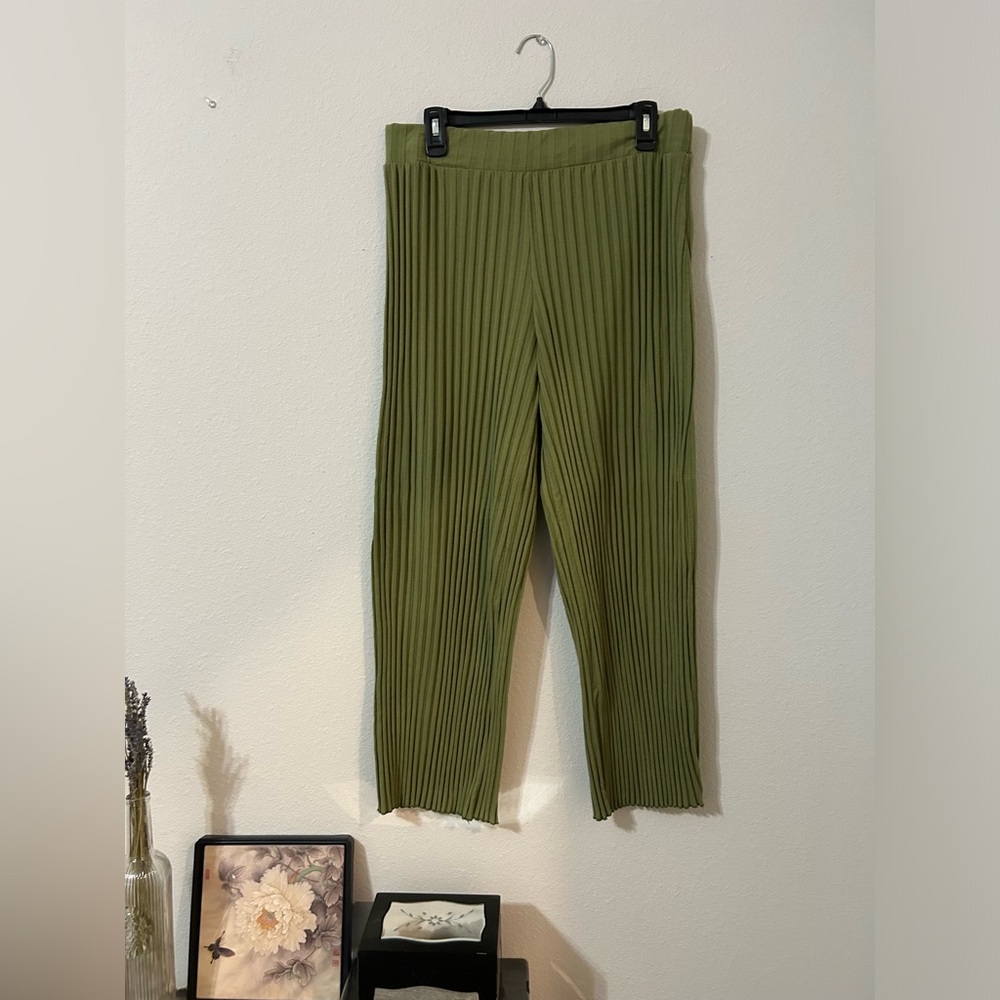 A New Day Green Pants, Barely used, Size:L